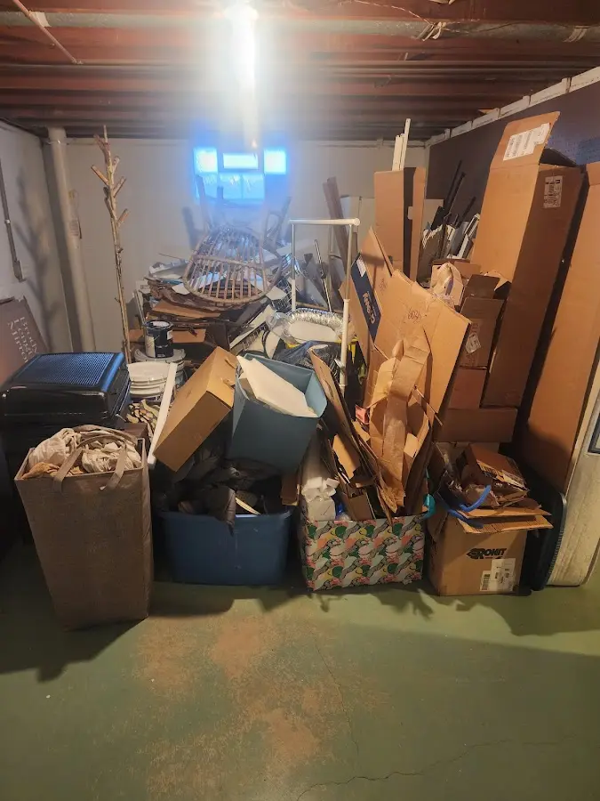 Roll-off dumpster container at job site for Construction Dumpster Rental in Cashmere